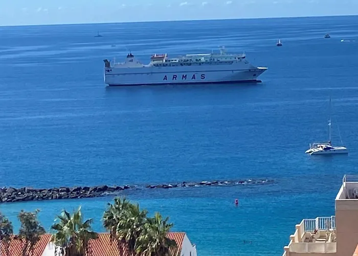 아파트 Horizonte 22 Sea View Relax In Luxury 로스크리스티아노스